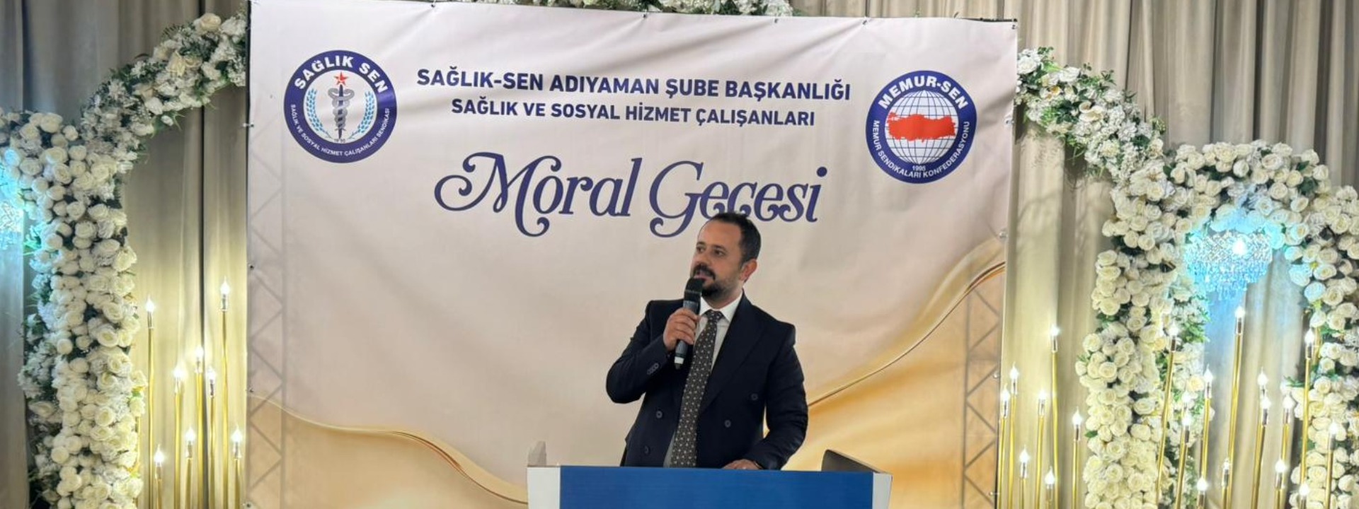 SAĞLIK VE SOSYAL HİZMET ÇALIŞANLARI MORAL GECESİ DÜZENLENDİ